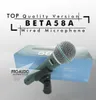 Versione di alta qualità Beta58a Microfono cablato dinamico portatile per karaoke vocale BETA58 Microfone Mike Beta 58 A Mic4033717