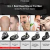 Foxsonic Shaver for Men 7d Independent 7 Cutter Floating Head Waterproof Electric Razor Multifunction Trimmer For Men 240103