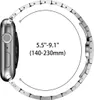 Устанавливает браслет из нержавеющей стали для Apple Watch Ultra Band 49 мм 8 7 45 мм 41 мм ссылка Correa Strap Iwatch 6 5 4 3 2 SE 44 мм 40 мм 42 мм 38 мм