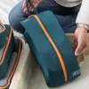 収納バッグ7pcs/セット旅行服ホームワードローブ荷物オーガナイザー屋外での週末週末の衣類靴パッキングキューブ