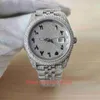 Luxury Rolaxs Watch Automatyczny ruch Czystość Fabryka Jakość Męskie Arab Arab Datejust Full Diamond Bezel Bransoletka Prezydent Asia 2813 Mechanical Automatic Wristw