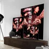 Jujutsu Kaisen Animationsaffisch Hemdekoration Högkvalitet Kraft Paper Affisch Wall Painting Research Home Life Room Decoration Bilder 240104