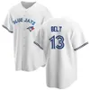 11 Bo Bichette Blue Jays Jersey George Springer Matt Chapman Brandon Belt Vladimir Guerrero Jr. Alejandro Kirk Daulton Varsho Kevin Kiermaier Santiago Espinal Lopez