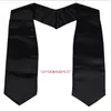 Foulards Polyester Longue Graduation Étole Ceintures Fin Avec Garniture Unisexe Étudiants Adultes Lycée Université