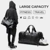 Bolsa de viagem com bolsa para sapatosSports Gym Bag Weekender Overnight Bag Waterproof Large Carry On Bag Tote Duffel Bag para homens ou mulheres 240104