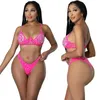 Klänning Adogirl Diamonds 3 -stycken Set Women Sexig Beach Duits Full Sleeve Extra Long Sheer Mesh Cardigan Cover Ups Bra Top Thongs baddräkt