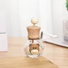 Storage Bottles 100Pcs Cartoon Car Air Perfume Glass With Vent Clip 10ml Freshener Empty Fragrance Ornament