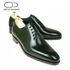 Farbror Saviano Oxford Dress Men Shoes Business Fashion Designer Bröllop Formell äkta läderskor för män Original handgjorda 240103