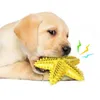 Jouets pour chiens à mâcher brosse à dents pour chien Durable chien à mâcher maïs jouet bâton en caoutchouc souple Point de nettoyage des dents Massage dentifrice brosse à dents molaire fournitures pour animaux de compagnie