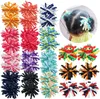 30Pcs Hair Ties Rubber Bands Colorful Curly Ribbon Elastic Seamless Hair Bows Bands for Girls Toddlers Kids Accessories Gifts 240103