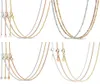 Anhänger Halsketten Original S925 Rose Gold Schiebe Verschluss Perlen Kette Grundlegende Halskette Fit s Für Armband Perle Charme DIY SchmuckAnhänger4947171