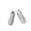 Designer Running Shoes European Leather Thick Sole Small White Shoes For Women in Spring Chaneler Summer Slimming Att öka höjden Lätt spetslätt svamp