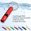 100Pcs Whistles Training Whistle Keychain Multifunctional Emergency Survival for Camping Hiking Outdoor Sport 240104