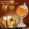 Verres à vin 35L Globe Beer Tower Distributeur Gun Stations-service Alcool Boisson Eau Boisson Liqueur Bar Outils 230621 Drop Livraison Accueil Dhlw0