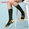 Socant Socks Socks Mężczyźni Oddychają na świeżym powietrzu maraton pończochy piłkarskie pończochy sportowe sportowe 240104