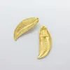 Backs Earrings Leaf Clip For Women 24K Gold Plated Copper Bridal Wedding Jewelry Accessories Party Daily Wear Anniversary