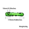 Funny Pickle Glass Pipe Cucumber Heady Tobacco Smoking Hand Pipes Pyrex Colorful Spoon Cute Gift