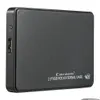 External Hard Drives Hdd Ssd Usb3.0 2.5 5400Rpm 500Gb 1Tb 2Tb Usb Mobile Storages Portable Disk For Pc Laptop Desktop9769360 Drop De Dhdwt