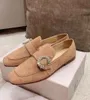 Mocassini bassi Slip on Scarpe da ginnastica piatte da passeggio Scarpe da esterno Abiti da festa per feste Décolleté Tacco basso in pelle scamosciata