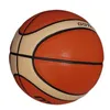 Original Molten Basketball Ball GG7X BG4500 BG5000 Storlek 7 Gummi hög kvalitetsstandard för utomhus- eller inomhusträning Sport 240103