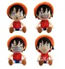 Japońska kreskówka Figura One Piece Luffy 12 Quot 30 cm miękkie pluszowe lalki zabawkowe fajne amine 4 style dla dzieci prezent 2012049326064