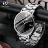 Montres-bracelets Time Gather Watch Mode pour hommes Silver Business Light Montres mécaniques de luxe