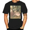 Edgar Degas Men T-Shirt의 꽃 꽃다발 (The Star The Ballet) 셔츠를 가진 남자 T 셔츠 댄서