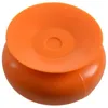 Wall Clocks 2X 7Cm Waterproof Kitchen Bathroom Shower Clock Suction Cup Sucker Orange & Green