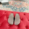Shoe maker designer slippers branded shoes women's thick soled sandals women's flat shoes slippers luxury flat shoes Boken shoes baotou beach shoes