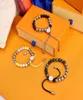 2022 New Fashion Strands high quality Beaded Bracelet men's and women's bracelets engagement party jewelry 4 colors optional with box stamps5185967