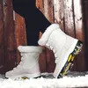 Boots Women Versatile Waterproof Non-slip And Wear-resistant Thickened Snow Comfortable Winter Warm High Top Hiking