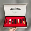 Губная помада Multi Luxury Lipstick Set 7 шт./компл. Мини-губная помада высшего качества для девочек Рождественский подарок Козырная карта Seven Little Fortunes Limited Edition