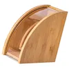 Boîte de rangement de cuisine en papier café, conteneurs de Bar, support de filtre, support en bois, bureau pour filtres