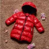 Baby Wattierte Jacke Cottonpadded Parka Jungen Mädchen Kinder Winter Dicker Mantel 240104