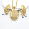 Luxury 18k Gold Plated Jewelry Set for Women Wedding Italian Jewellery Sets Bride Necklace and Earrings African 240103