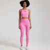 Lu Align femme couleur solide tenue de fitness de gym douce