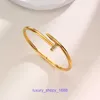 Lüks Bangle Designer Takı Man bilezik yüksek kaliteli araba çember altın kafa ve kuyruk elmas tırnak bileziği baskısı elle kiralanmış charact orijinal kutu var