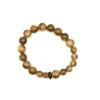 Strand Agarwood Men's And Women's Artistic Bracelets Delicate Single Circle Buddha Beads Couple's Cultural Playful