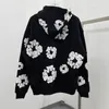 2024ss Hooded Pullovers for Men Women Best Quality Puff Print Oversized Hoodies
