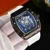 환상적인 디자이너 기계식 R I C H A R D Luxury Superclone Male Wristwatches RM055 OQUE AAA 자동 이동 방수 시계 안티 스크래치 Sapphire Mirror FJCB