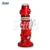 3D Hand Painting Bong 10 Inches Creative Five Eyes Monster Straight Tube Water Bong 14mm Bowl Downstem Smoking Accessories Hookah Glass Pipe