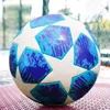 Top Soccer Ball Team Match Football Grass Outdoor Indoor Game Use Group Training Official Size 5 Seamless PU Leather 240103