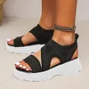 Pantofole Scarpe estive Sandali da donna Piattaforma con tacco per zoccoli casual carini Taglia 5
