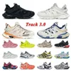 2023 TOP Brand Track Platform Platform 17FW Sneakers Vintage Triple Black White Beige Tracks Runners 3 3.0 Tess.S. المدربون الفاخرون Dhgate 36-45