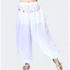 Stage Wear Femmes Pantalons de danse du ventre Sequin Harem Oriental Dancing Tribal Costume Inde Egypte Brillant Bloomers Pantalon