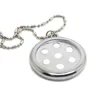 Uppsättningar 35004000ioner Scalar Glass Pendant Necklace Gratis frakt 2st/Lot Bio Disc Glass Pendant Energy Pendant Rostfritt stål hänge