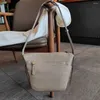 Kvällspåsar Motingsome Style Cowhide Leather Woman Handbag Mini Shoulder Tote Soft Purses Small Crossbody Lady Pillow Bukcet 2024