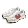 Nieuwe 327 hardloopschoenen Damesontwerper 327 Sneakers Mens Sea Salt Vintage Beige Moonbeam Leopard Print Black White Orange 327 Men Trainers Maat 36-45