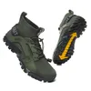 GAI-atletiekschoenen Heren Trail Running Mountain Ademend Wandelen Trekking Trainers Steunzool Wandelen Waterbestendige schoenen Sneakers zacht comfortabel