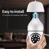 E27 IP Bulb Camera WiFi Baby Monitor 1080P Mini Indoor CCTV Security AI Tracking Audio Video Surveillance Camera Smart Home With Retail Box